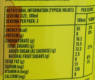 Frooti: 300ml Mango Juice Drink