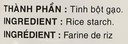 Vinhthuan: 400g Rice starch/stärke flour