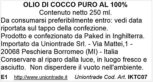 KTC: 250ml Coconut Oil