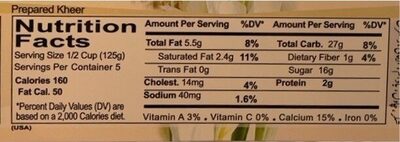 Ahmed: 160g Kheer Mix Saffron