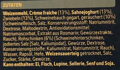 Wagner: 350g Flammkuchen Pizza 