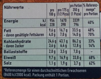 Wagner: 350g Steinofen Pizza Diavolo 