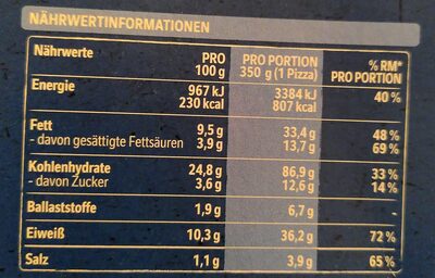 Wagner: 350g Steinofen Pizza Speciale 