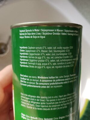 Royal Orient: 425g Sojabohnenkeime Water