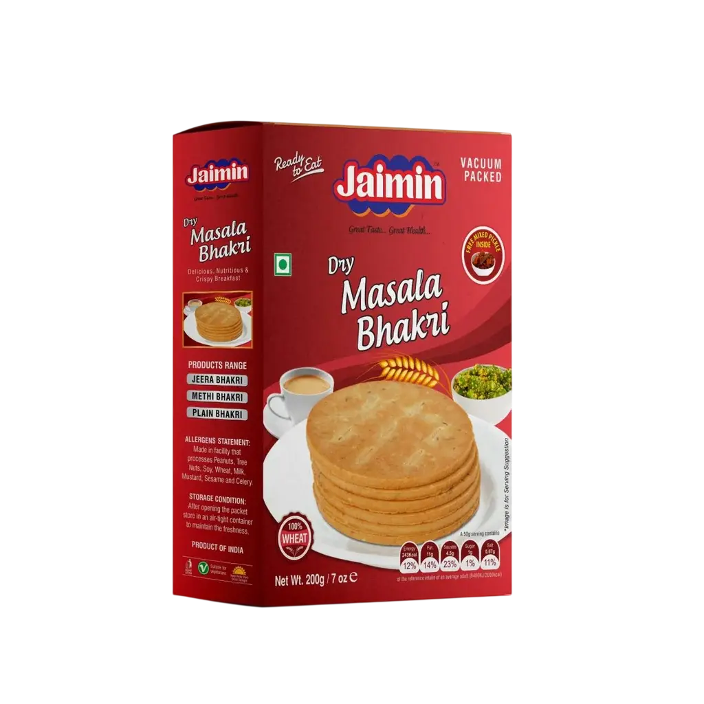 Jaimin: 250g Dry-Masala Bhakri