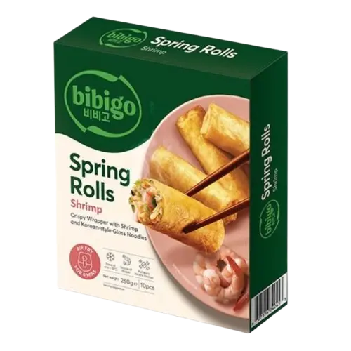 Bibigo: 250g Frühlingsrolle Garnelen 10 stück