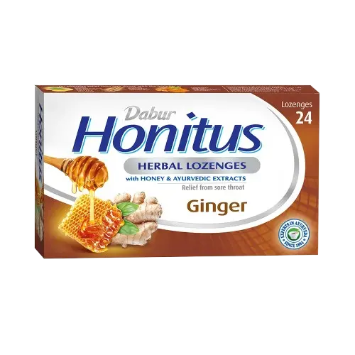 Dabur: 24Stk Honitus Lozenges Ginger