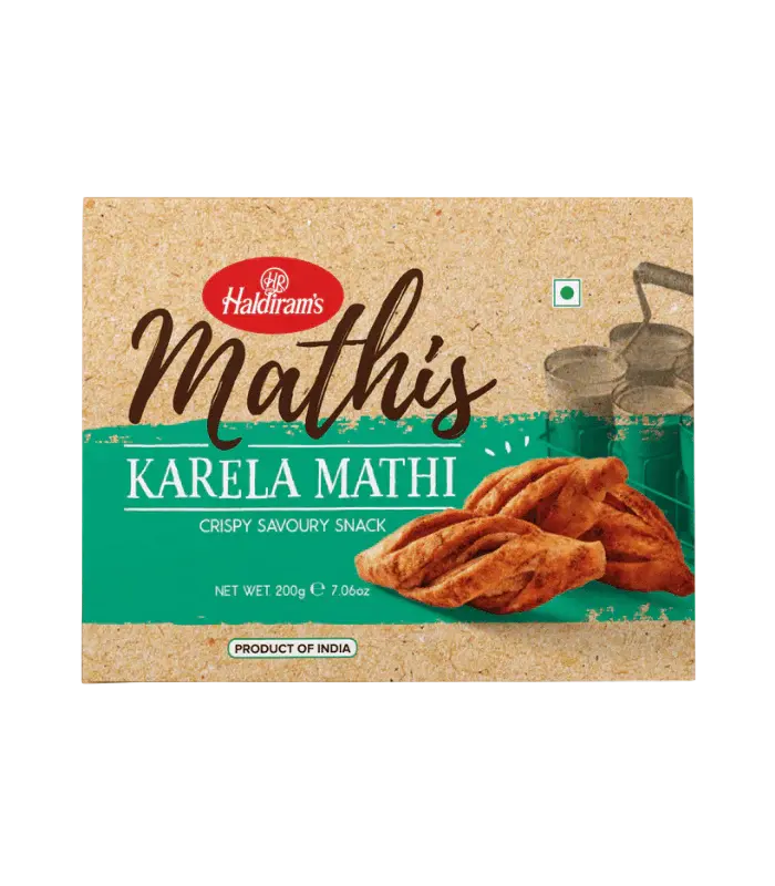Haldiram: 200g Mathi -Karela