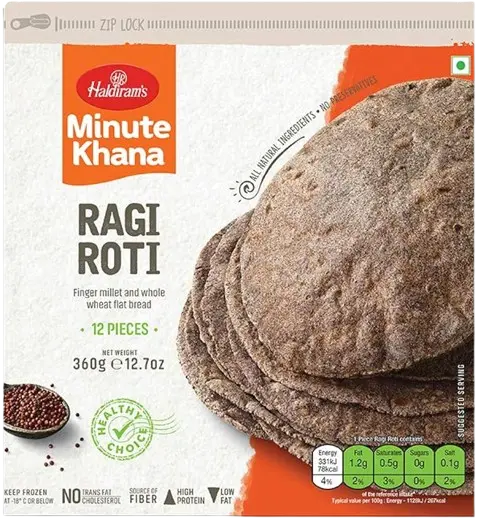 Haldiram: 360g Ragi Roti