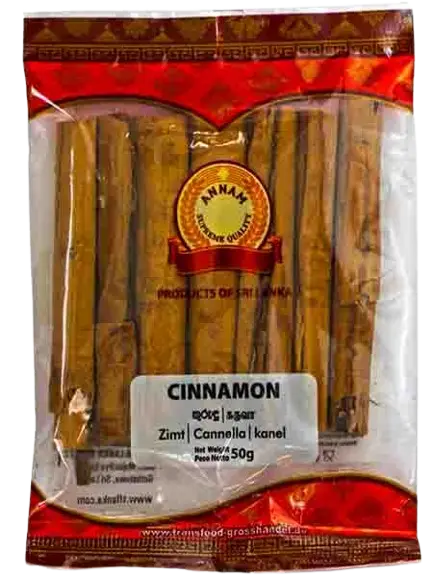 Annam: 50g Dalchini Roll (Cinnamon)