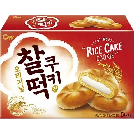 CW: 5 x 21,5g Klebreis-Kekse/ Rice cookie