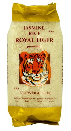 Royal Tiger: 1kg Jasmin Rice