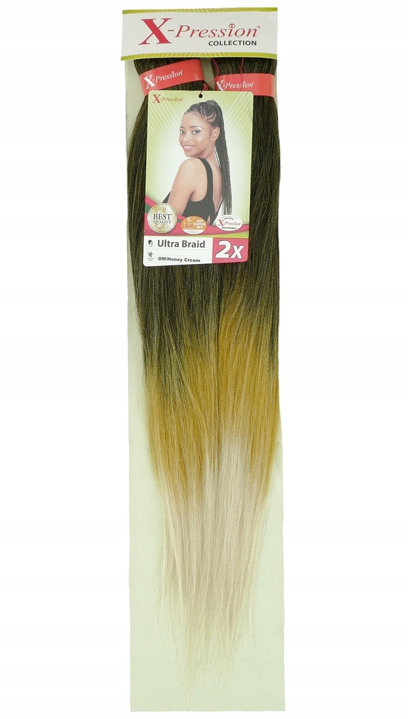 X-Pression: Pre-Stretched Hair T3/Om Honey Cream (50)