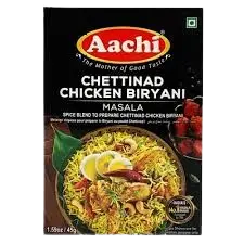 Aachi: 45g Chettinadu Chicken Biryani Masala 