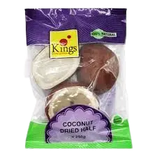 Kings: 250g Dried Coconut Halves