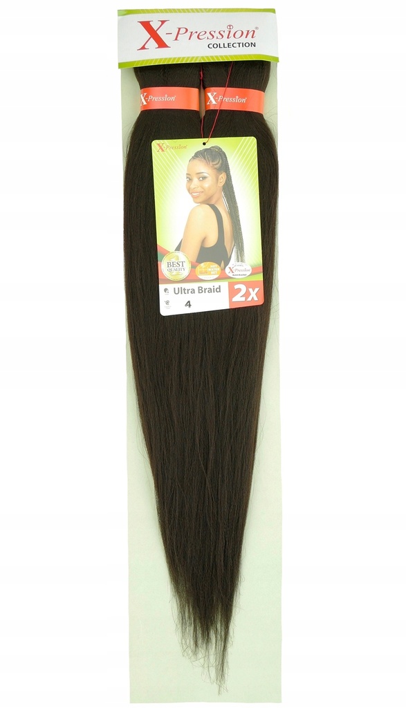 X-Pression: Pre-Stretched Hair #4 (50) / Ultra Braid