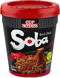 Nissin: 92g Soba Chili Instant Cup Noodles