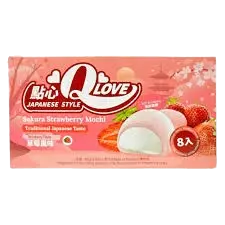 SZU SHEN PO: 80g Mini Strawberry Mochi