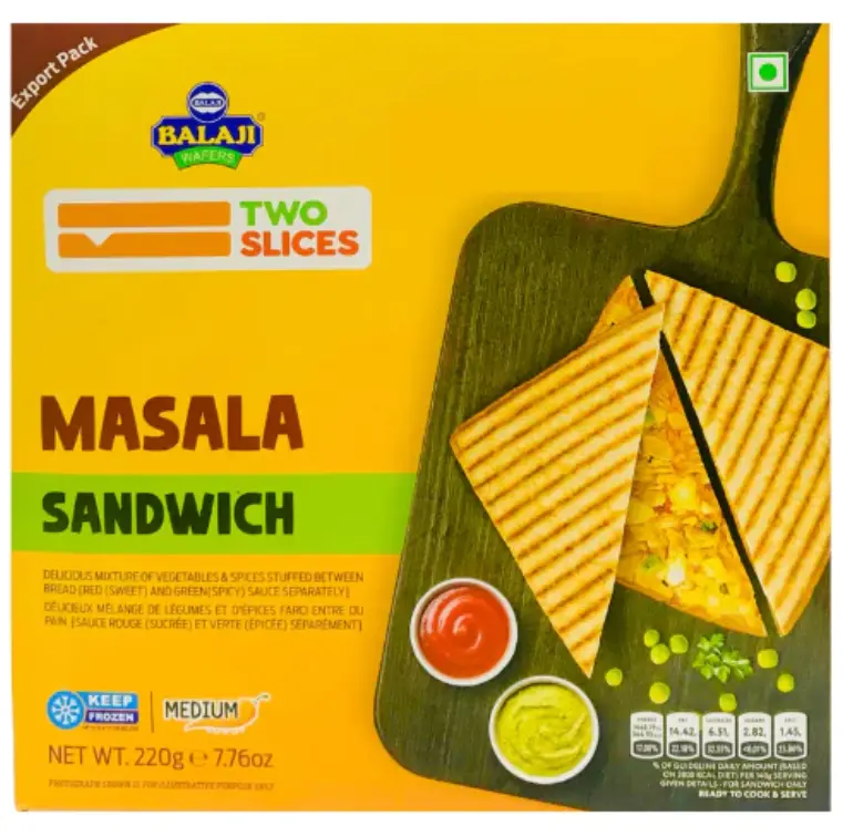 Balaji: 220g Masala Grilled Sandwich