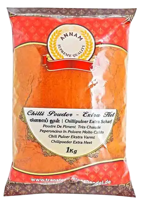 Annam: 1kg Red Chilli Powder Ex-Hot