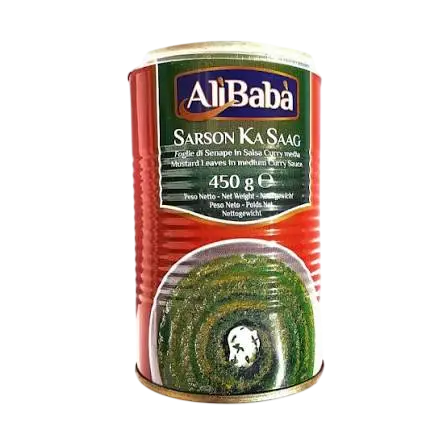 AB: 450g Sarson Ka Saag Canned