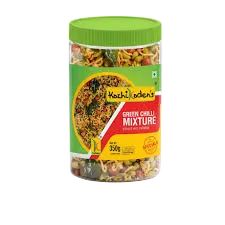 Kozhikodens: 350g Green Chilly Mixture Pet Bottle