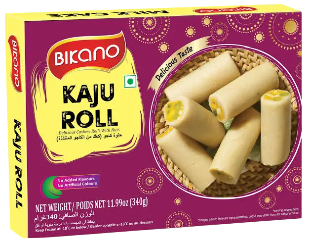 Bikano: 340g Kaju Roll Frozen