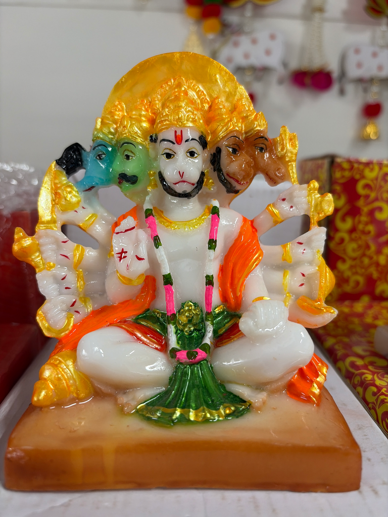 Hanumanji Idiol panchmukhi (6 inch) 