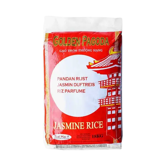GOLDEN PAGODA: 18kg Jasmine Rice
