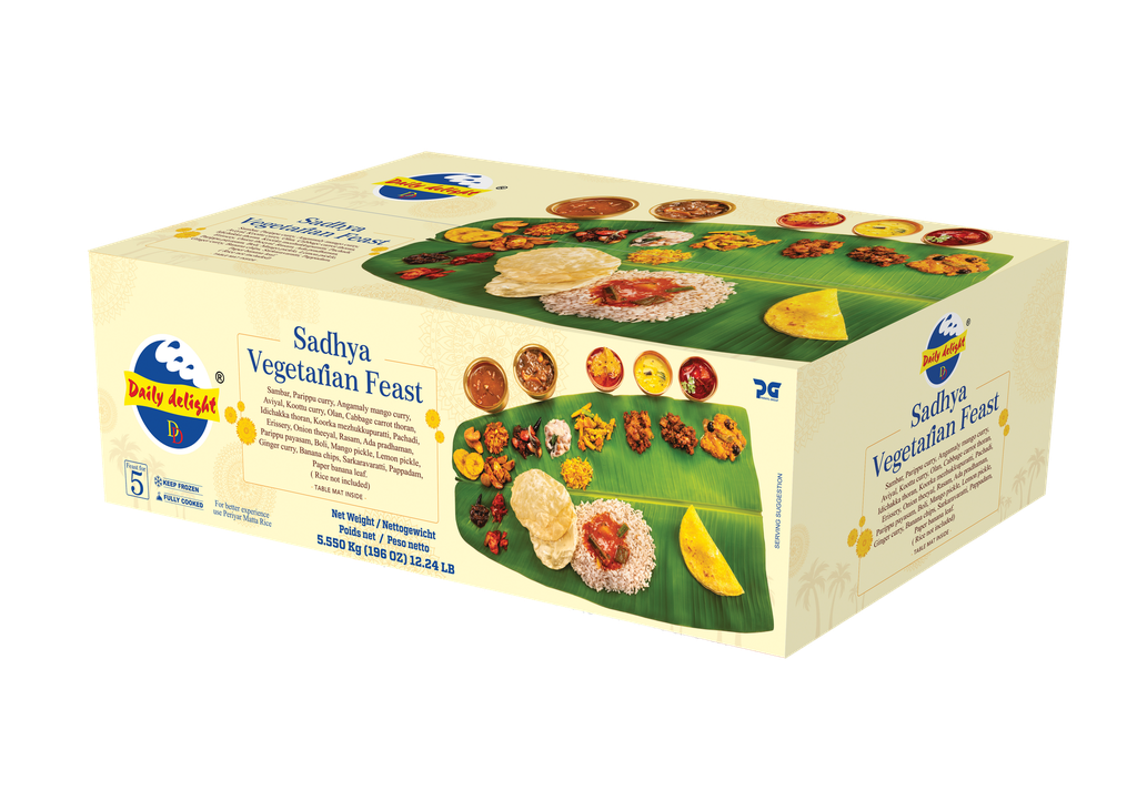 Daily Delight: 4.8kg Sadhya Kit (feast for 5)