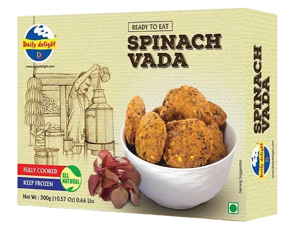 Daily Delight: 300g Spinach Vada