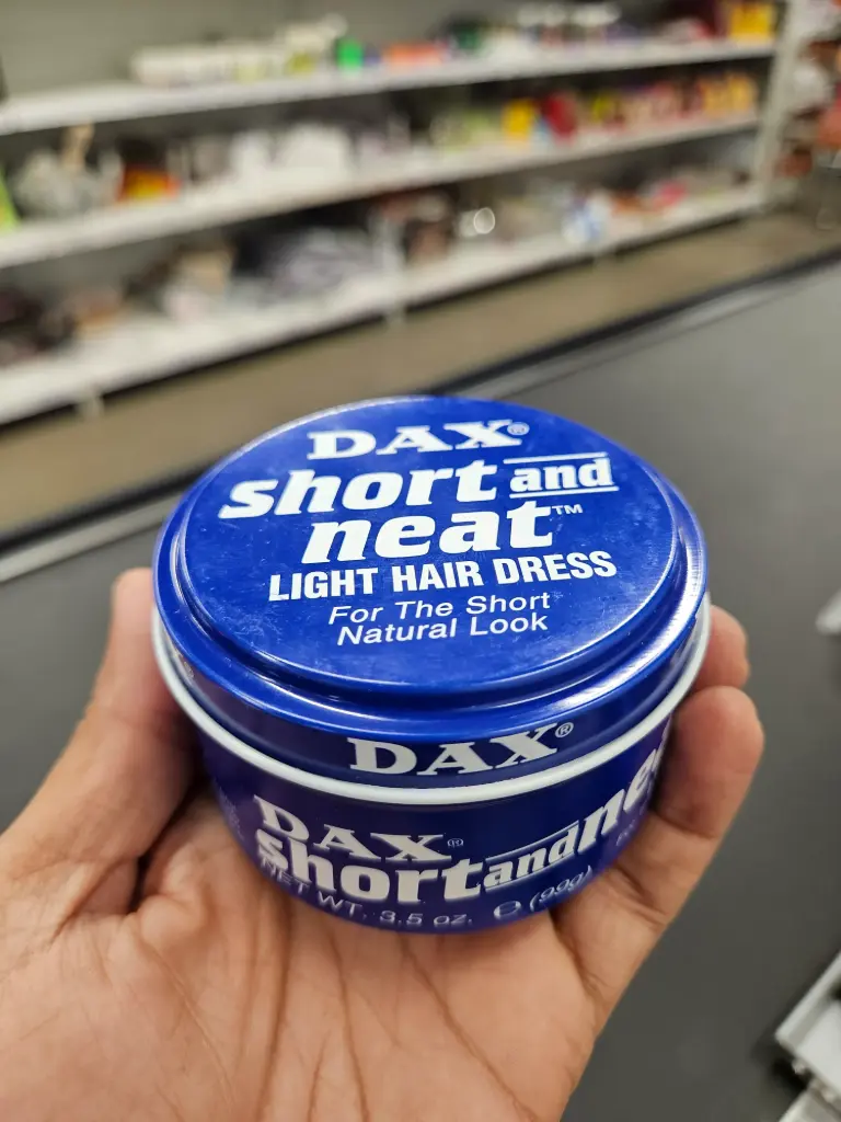 DAX: 3.5oz Short & Neat Hair Dress Blue