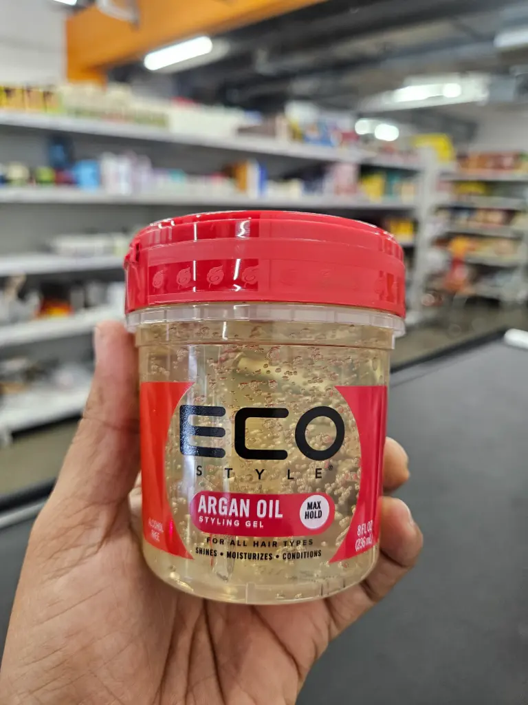 Eco Styler: 8oz Argan Oil Styling Gel (Max hold)