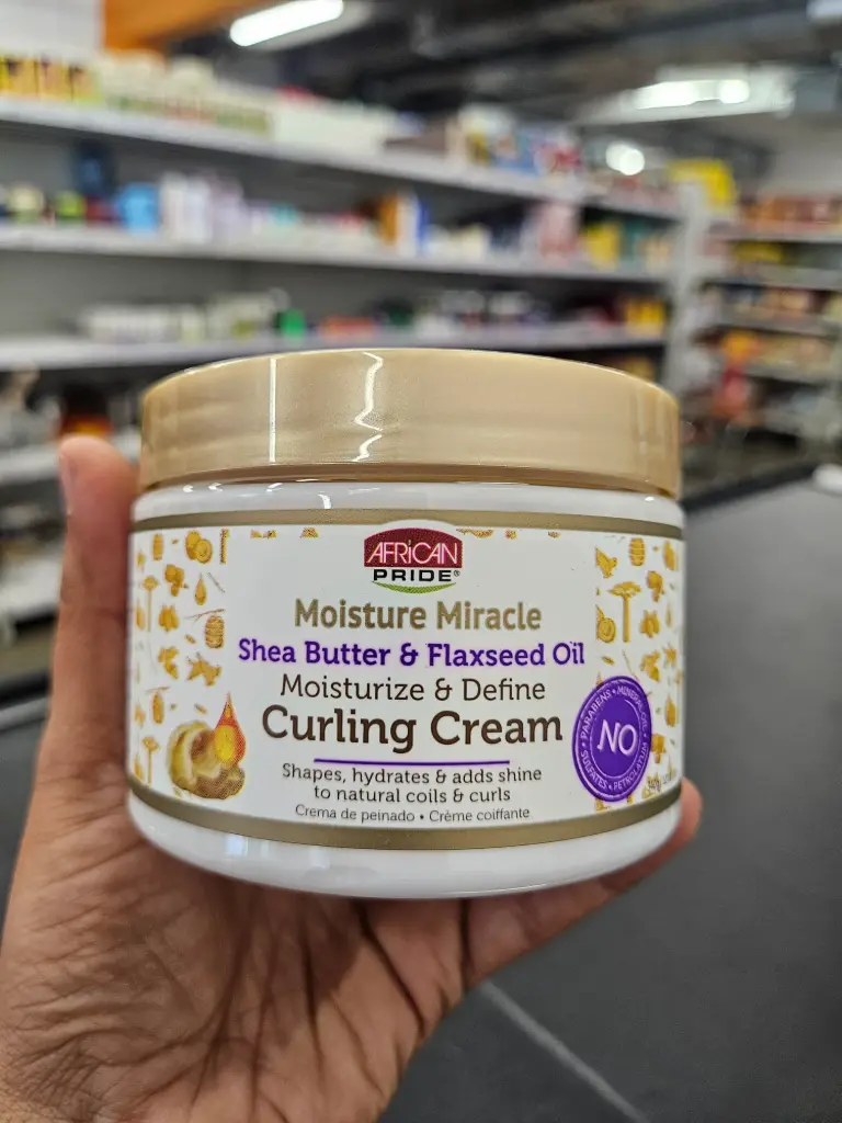 African Pride: Moisture Miracle Shea Butter Curling Cream