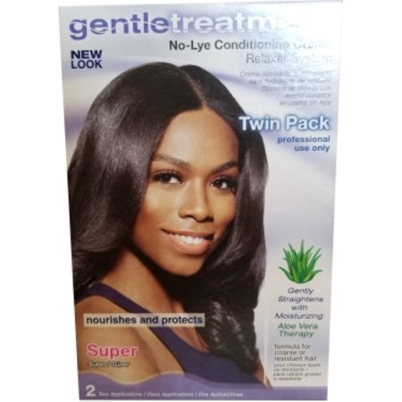 Gentle Treatment: Super Twin Pack No-Lye Conditioning Relaxer