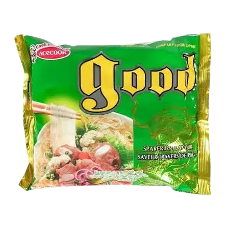 Acecook: 56g Inst. Bohnen noodles Spare Ribs/Spareribs