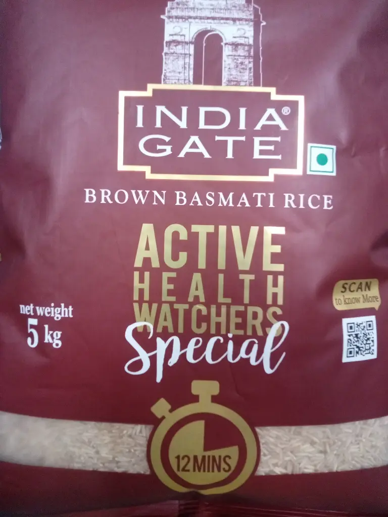 India Gate: 5kg Brown Basmati Rice