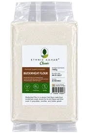 Ethnic Aahar: 1kg Buckwheat Flour (Kuttu Ka Atta)
