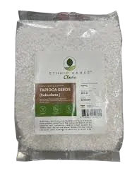 Ethnic Aahar: 1kg Tapioca Medium (Sabudan/ Sago)