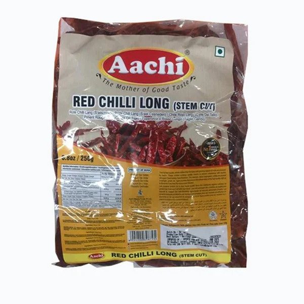 Aachi: 100g Red Chilli Long Stem