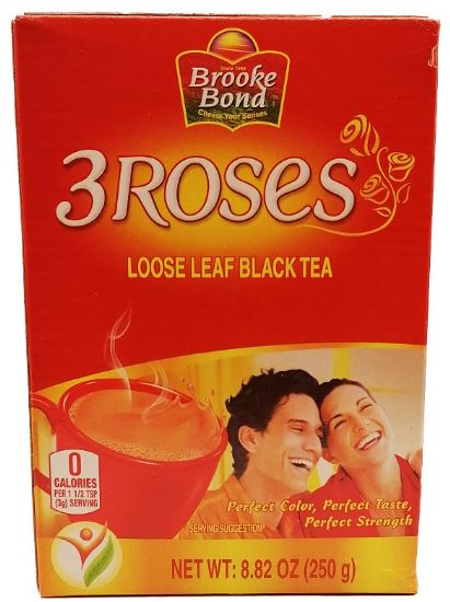 Brooke Bond: 250g 3 Roses Black Tea