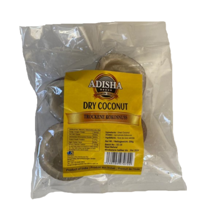 Adisha: 250g Coconut Dried Halves