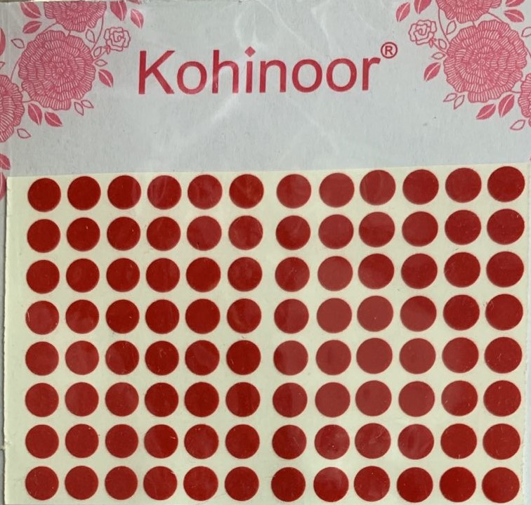 Fancy Bindi Red