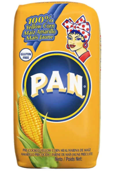 Harina: 1kg PAN Yellow Corn (Mais) flour