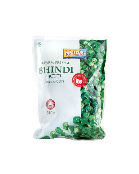 Ashoka: 310g Cut Okra/Bhindi/Ladies Finger