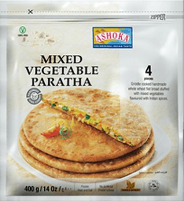 Ashoka: 400g Mix Veg Paratha