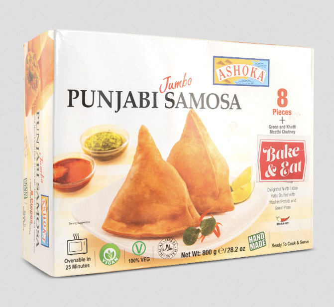 Ashoka: 700g Jumbo Samosa khatti meethi Chutney