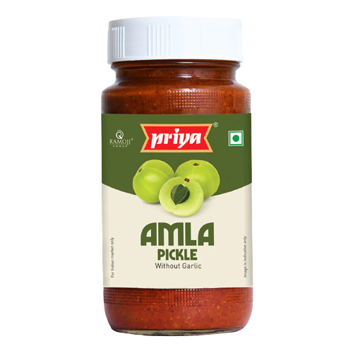 PRIYA: 300g Amla Pickle (w/o Garlic)
