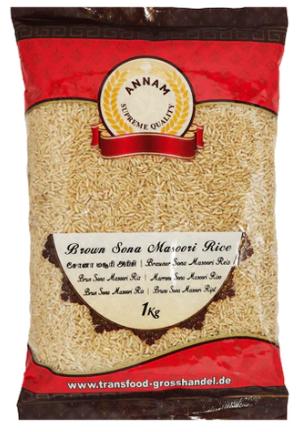 Annam: 1kg Brown Sona Masoori