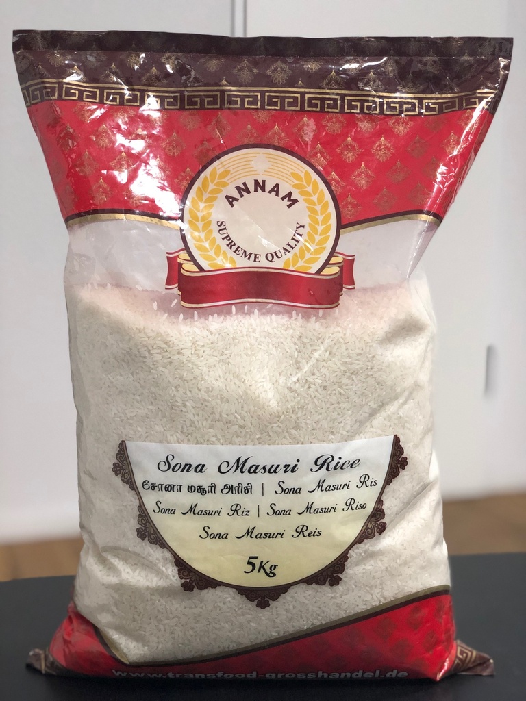 Annam: 5kg Sona Masoori Rice